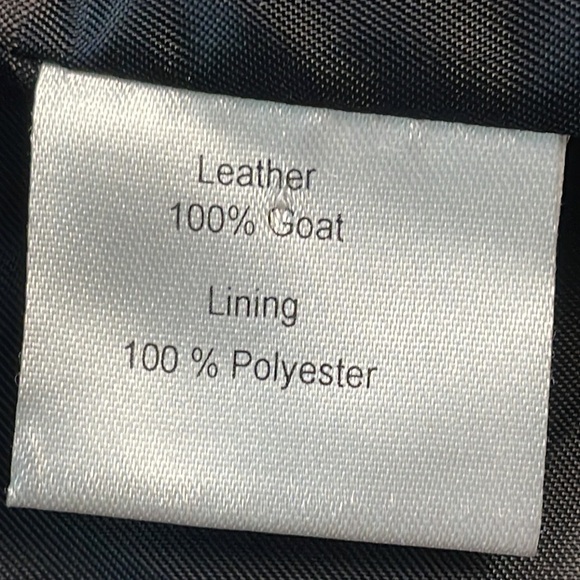 Pam & Gela Tie Dyed Leather Painted Floral Moto Biker Jacket Black Sz M - Picture 13 of 14